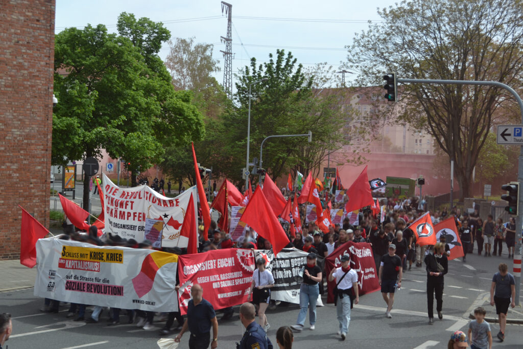 Bericht zum 1. Mai in Stuttgart & Nürnberg