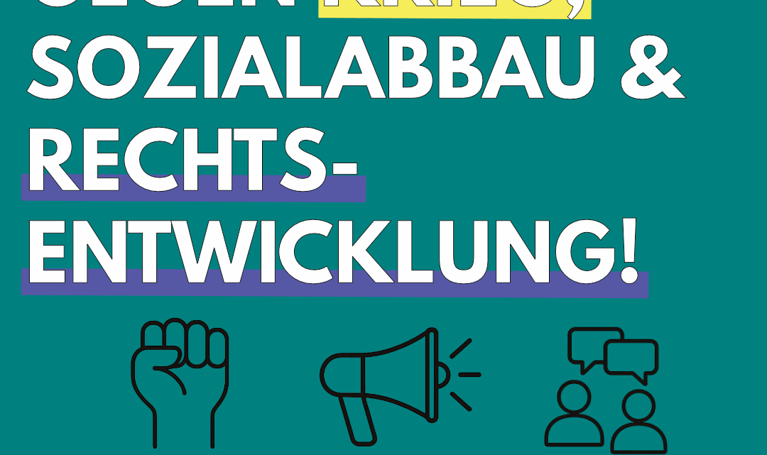 Eindrücke der Konferenz gegen Krieg, Sozialabbau und Rechtsentwicklung zum Nachlesen und Nachhören