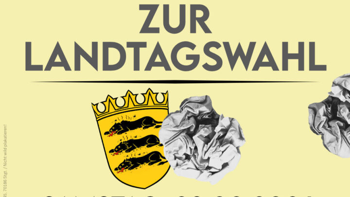 Kundgebung zur Landtagswahl