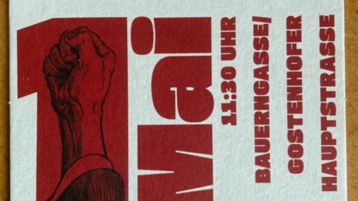 Kurzaufruf zum 1. Mai 2026 in Nürnberg